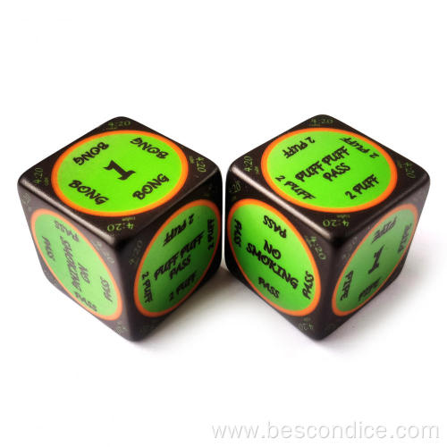 UV Printing Dice CMYK Color Full Size Printing